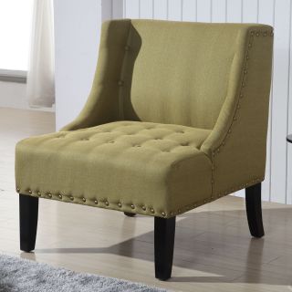 Kantoi Elegant Luxury Green Accent Chair