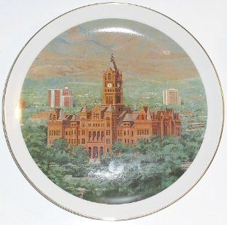 Limited Edition Utah Collection, Salt Lake City and County Building   Collector Plate  Commemorative Plates  