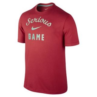 Nike Serious Game Mens T Shirt   University Red