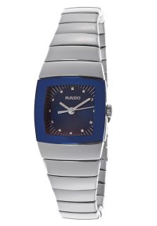 Rado R13812202  Watches,Womens Sintra Blue Dial Silver High Tech Ceramic, Luxury Rado Quartz Watches