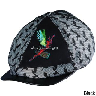 Santana By Carlos Santana Santana By Carlos Santana Angel Jacquard Long Ivy Cap Black Size One Size Fits Most
