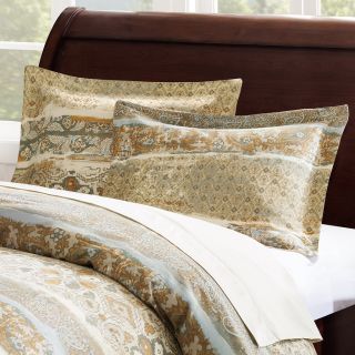 Harbor House Castle Hill 4 piece Cotton Comforter Set With Optional Euro Sham Separate