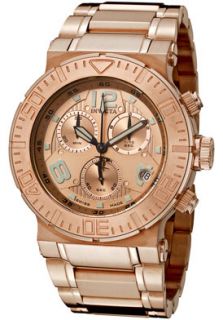 Invicta 6759  Watches,Mens Reserve Rose Color Dial 18k Gold Plated, Chronograph Invicta Quartz Watches
