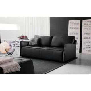 Bontempi Casa Antares 87.01 Sofa 1ANT000121 Color Black leather super