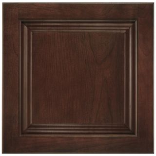 Shenandoah Orchard 14.5 in x 14.56 in Bordeaux Cherry Square Cabinet Sample
