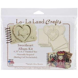 La la Land Paperboard Album Kit 4.25x6.5 sweetheart