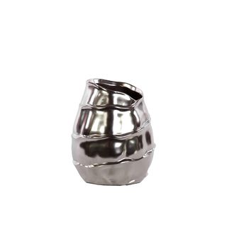 Ceramic Vase Silver