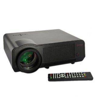 LED 86(1280*768,720P) LCD Projector Home Theater 200W lamp .100 240V ,50 60Hz Electronics