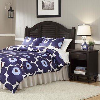 Home Styles Bermuda King Headboard And Night Stand Espresso Size King