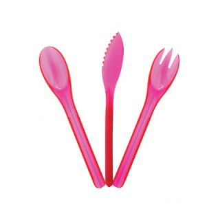 French Bull Lucent Flatware Snap Set FBL1262 Color Pink
