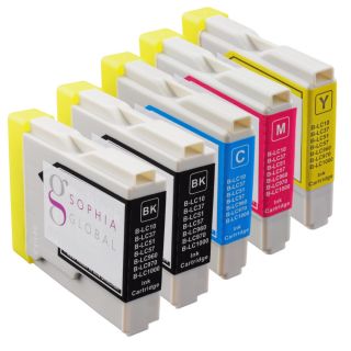 Sophia Global Compatible Ink Cartridge Replacement For Brother Lc51 (2 Black, 1 Cyan, 1 Magenta, And 1 Yellow)
