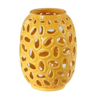 Privilege Canary Yellow Medium Ceramic Vase