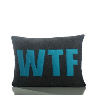 Alexandra Ferguson WTF Decorative Pillow WTF 1XX Size 10 W x 14 D, Color