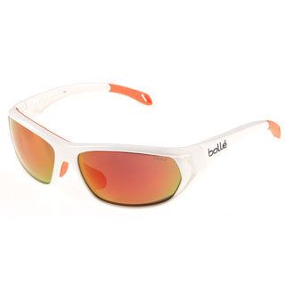 Bolle Ouray Shiny White Polarized Sport Sunglasses