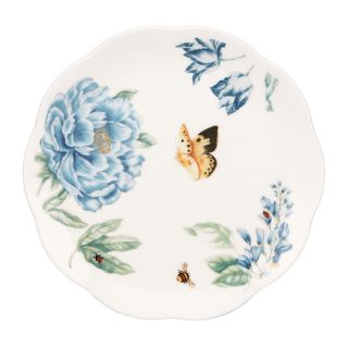 Lenox Butterfly Meadow Blue 4 piece Dessert Plate Set