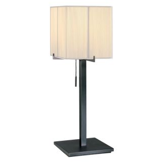 Sonneman Lighting Boxus 1 light Black Brass Table Lamp