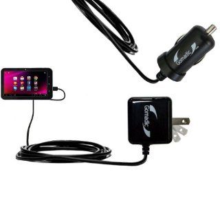 Gomadic Car and Wall Charger Essential Kit for the HKC 7 Tablet P771A   Includes both AC Wall and DC Car Charging Options with TipExchange Computers & Accessories