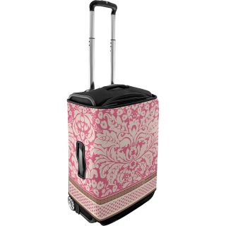 CoverLugg Large Luggage Cover   Pink Flowers