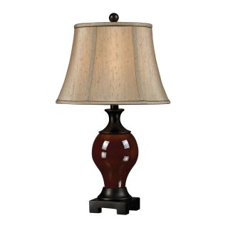 1 light Glazed Ceramic Table Lamp
