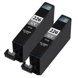 Canon Cli226 Gray Compatible Inkjet Cartridge (remanufactured) (pack Of 2)