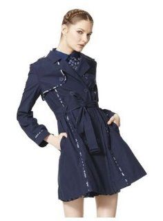 Jason Wu for Target Trench Coat in Blue   Extra Small (XS) 