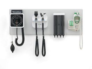 Welch Allyn GS 777 Wall Transformer with Coaxial Ophthalmoscope, Pneumatic Otoscope, Wall Aneroid, Kleenspec Specula Dispenser and Wall Board Health & Personal Care