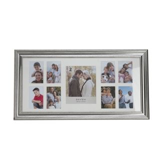 Melannco Melannco Champagne 9 photo Matted Collage Frame Black Size Other