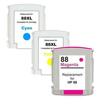 Hp 88xl Cym Compatible High Yield Ink Cartridge Set (pack Of 3) (remanufactured)