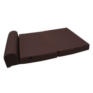 Extra Large Brown Tri fold Foam Bed / Couch