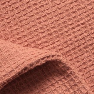 Lcm Home Fashions, Inc. All season Cotton Thermal Blanket Orange Size Twin
