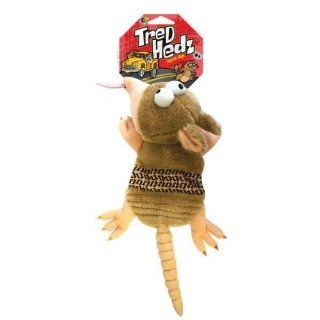 Tred Hedz Toy for Dogs   Jumbo Squirrel  Pet Squeak Toys 
