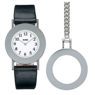 Alessi Momento Leather Watch AL4000 Optional Kit Without Pocket Watch Conver