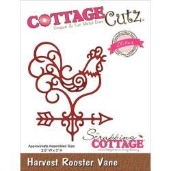 Cottagecutz Elites Die 2.6 X3   Harvest Rooster Vane