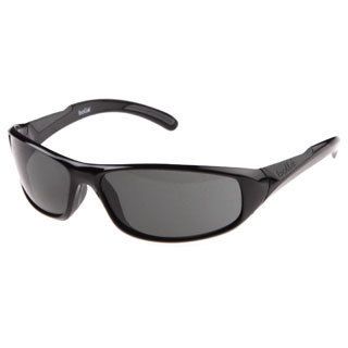Bolle Swift Shiny Black Wrap Sport Sunglasses