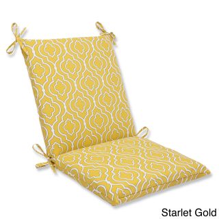 Pillow Perfect Starlet Squared Corners Outdoor Chair Cushion