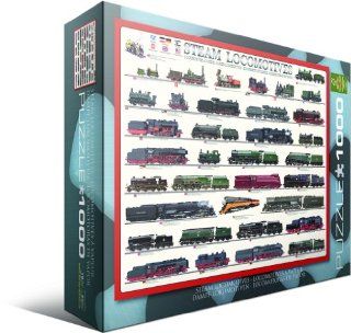 Steam Locomotives 1000 Piece Puzzle Toys & Games
