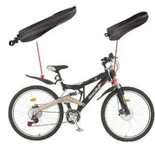 SupperDeal Mountain Bike Bicycle Road Tyre Tire Front Rear Mudguard Fender Set Mud Guard  Sports & Outdoors