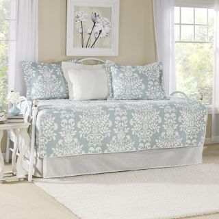 Laura Ashley Laura Ashley Rowland Breeze 5 piece Daybed Set Blue Size Daybed