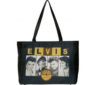 Elvis Presley Signature Product Elvis™ and Sun Travel Tote   Black