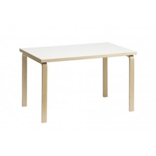 Artek 81B Table 155 Finish White Laminate, Size 28.3H x 47.2W x 29.5D