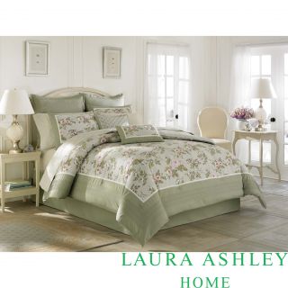 Laura Ashley Avery Cotton 3 piece Duvet Cover Set