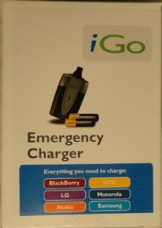 iGo Emergency Charger for Blackberry, HTC, LG, Motorola, Nokia, Samsung Cell Phones & Accessories