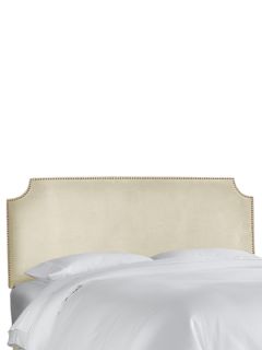 Notched Nail Button Headboard by Platinum Collection by SF Designs