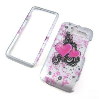 HTC Arrive T7575 / 7 Pro Rubberized Snap on Protector Hard Case Image Cover "Sweethearts" Design Cell Phones & Accessories
