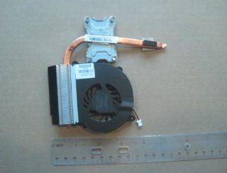 HP 646184 001 Heat sink with fan   For use in models equipped with an Intel Celeron processor and a graphics subsystem with UMA video memory   Includes replacement thermal material Computers & Accessories