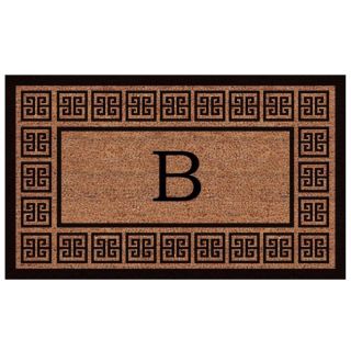 The Grecian Extra thick Monogrammed Doormat (16 X 26)