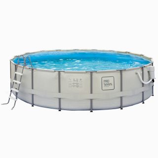 PRO Series 24 ft x 24 ft x 52 in Round Above Ground Pool