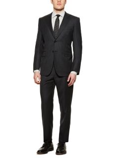 Classic Fit Pinstripe Suit by Martin Greenfield