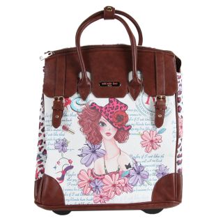 Nicole Lee Rolling Business Tote Special Print Edition Tote