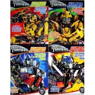 Transformers Jumbo Coloring & Activity Book ~ Bumblebee (96 Pages) Toys & Games